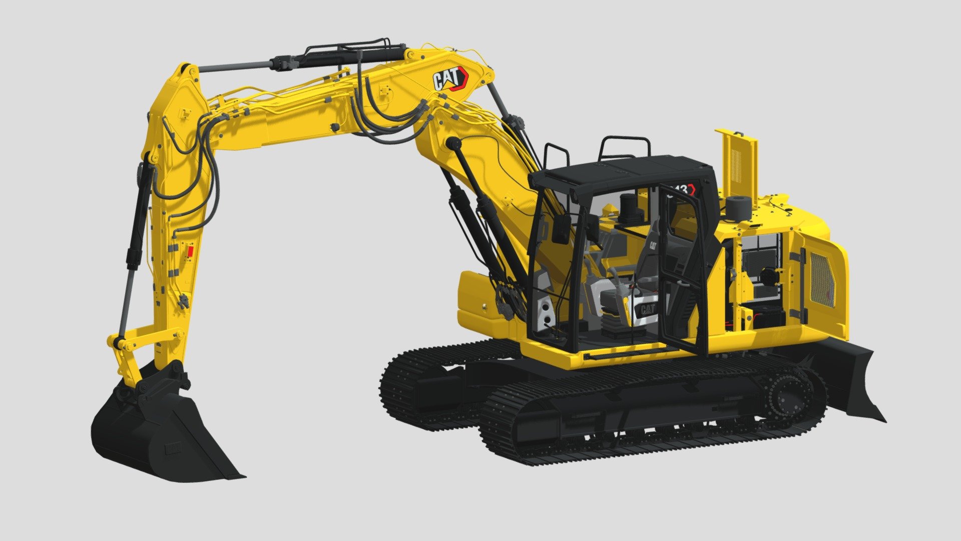 Hi, I'm Frezzy. I am leader of Cgivn studio. We are a team of talented artists working together since 2013.
If you want hire me to do 3d model please touch me at:cgivn.studio Thanks you! - CAT 313 Triple Arm new Cabin - Buy Royalty Free 3D model by Frezzy (@frezzy3d) 3d model