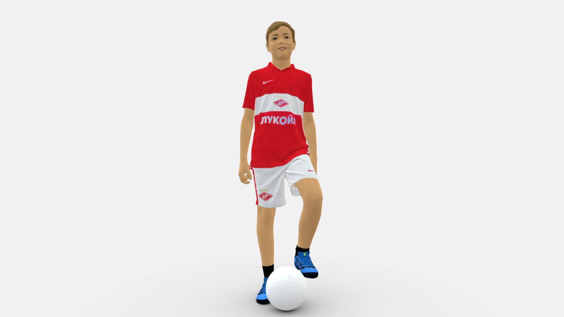 We provide unique 3d scanned models with realistic proportions for closeup and medium-distance views in artworks, paintings and classes. As well as architectural visualization projects.

Main features:




high-end realistic 3d scanned model;

realistic proportions;

highest quality;

low price;

saves you time for more time in landscaping and interiors visualization.

FEATURES 




3d scanned model 

Extremely clean

Edge Loops based

smoothable

symmetrical

professional quality UV map

high level of detail

high resolution textures

real-world scale

system unit: cm

TEXTURES 




Textural Resolution: 4096 x 4096

Color Map

The model is suitable for stereolithography 3d printing 

The model is also ready for fullcolour 3d printing - Soccer boy in red form with ball 0898 - Buy Royalty Free 3D model by 3DFarm 3d model