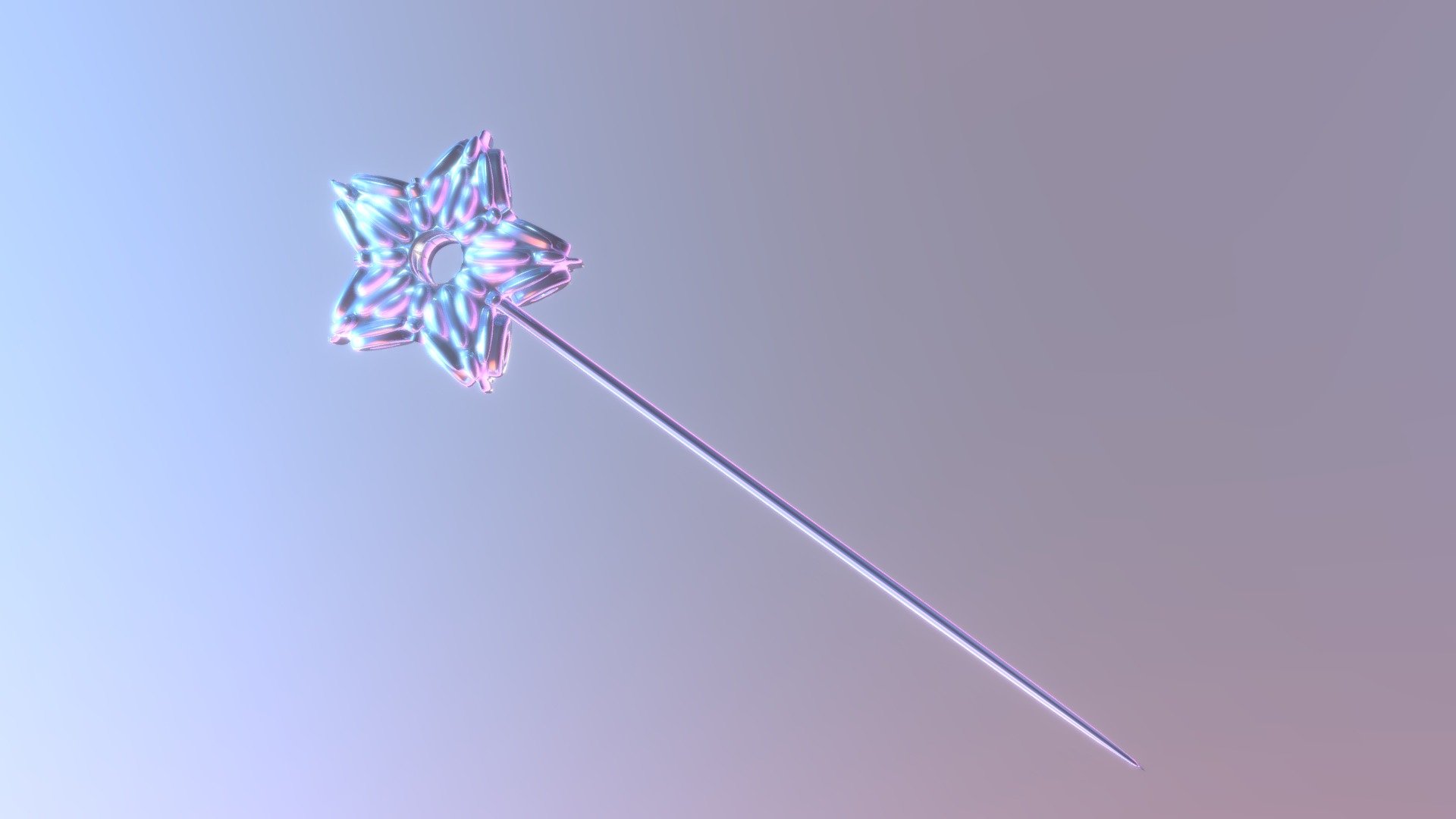 toothpick, service stick - Magic Service Pick - 3D model by Maximetron 3d model