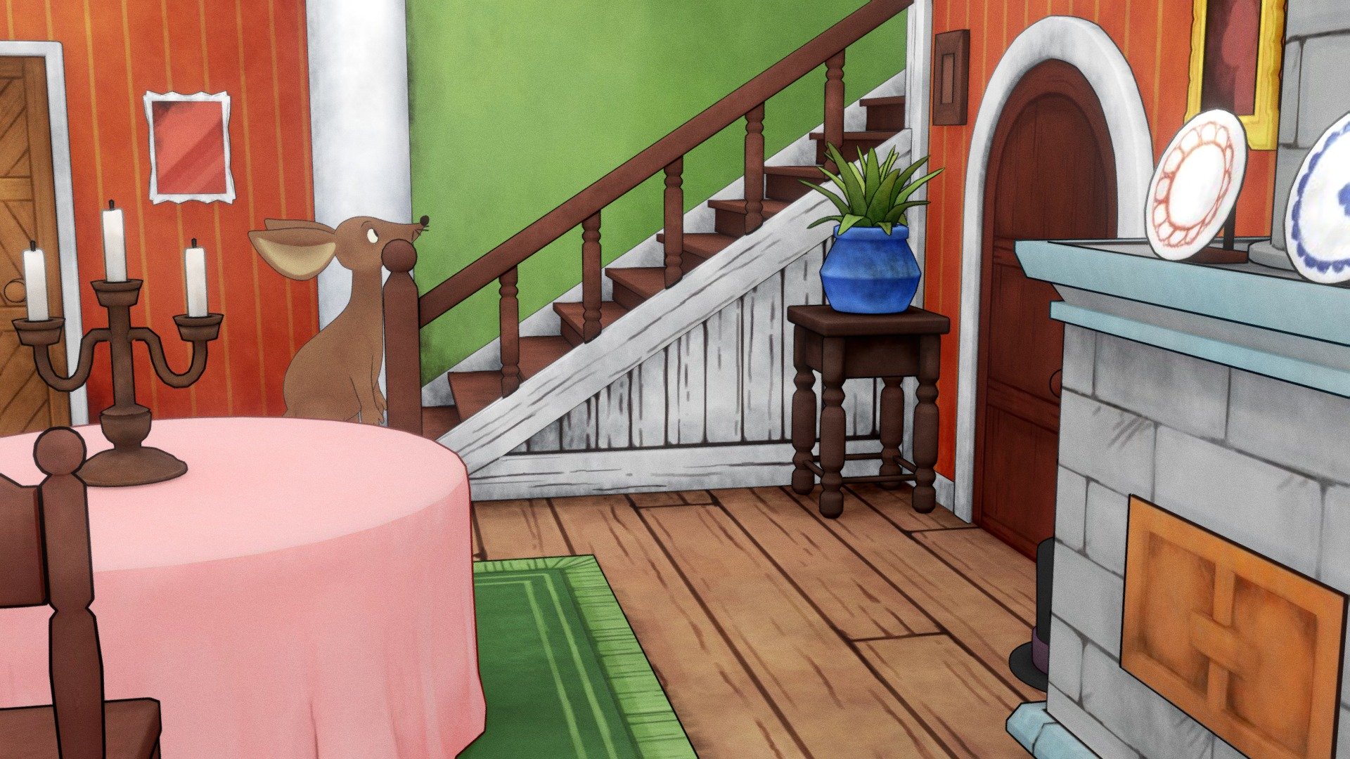 https://twitter.com/Moominreanimate
https://twitter.com/AlmondFeather/status/1177684954643402752
I will link the final collab once it comes out.

My first time taking part in a reanimated collab. Unfortunately tails keep lagging no matter what I do. Not that surprised since I used curves. Hopefully the problem won't persist if you download.
Very simple shadeless material to make sure I had a fast render.

Blender 2.78 - Moomin Reanimated part - Download Free 3D model by AlmondFeather 3d model