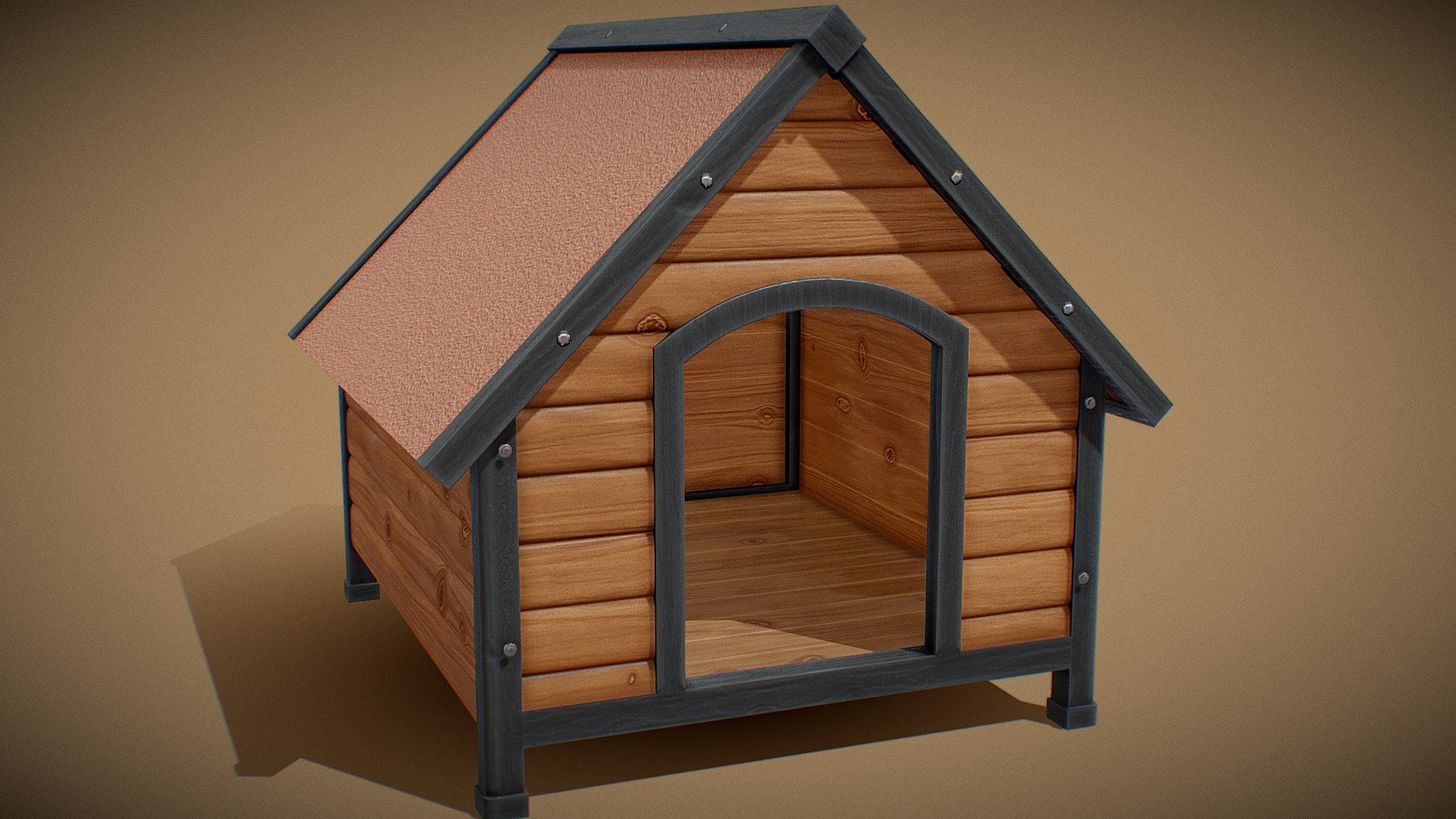 2394 tris.

2048x2048 (Albedo, Metalic, Roughness, Normal) 3d model