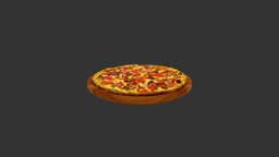 Mushrooms Tomato Meat Pizza pizza, blender