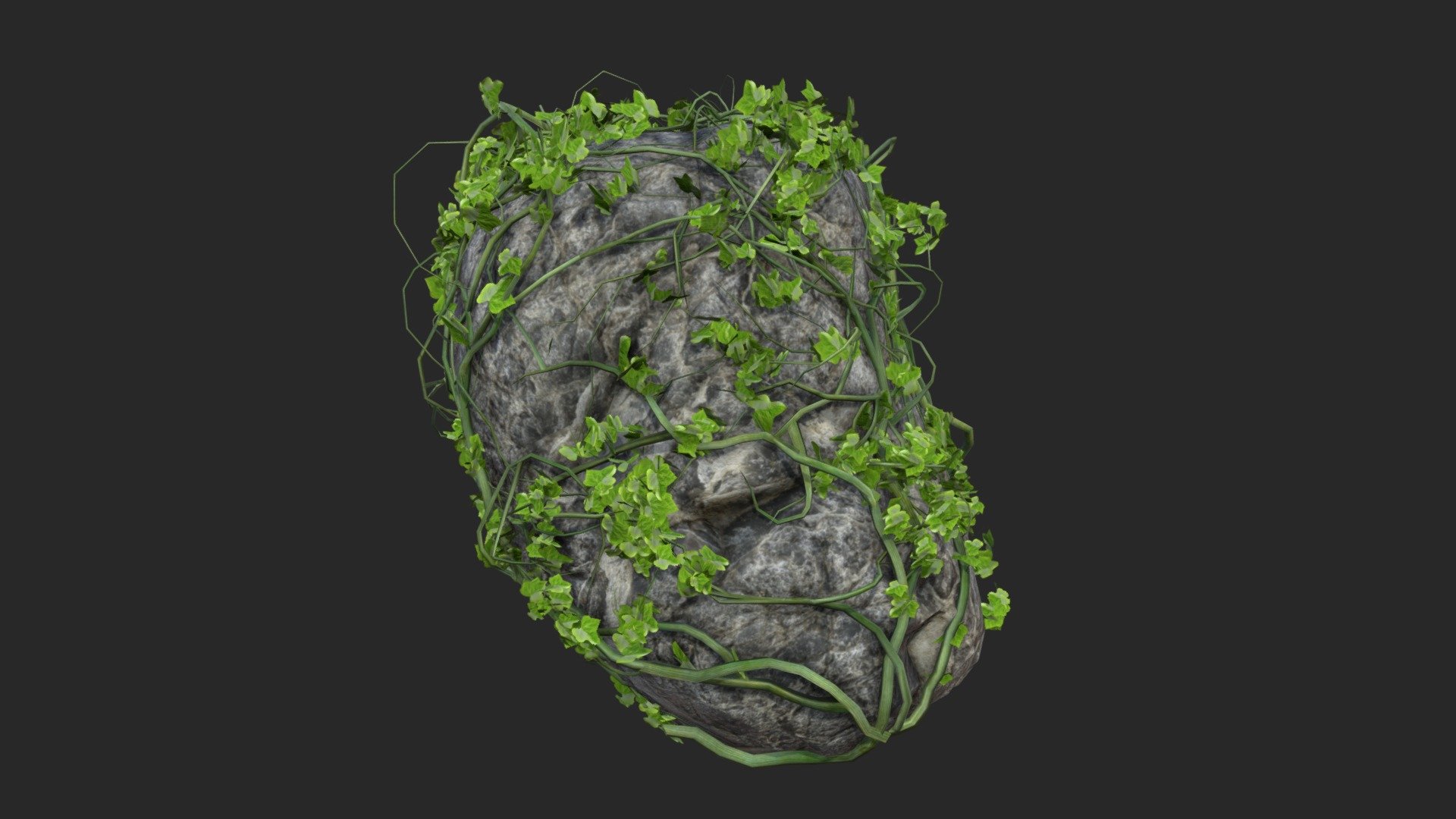Stone 001 - 3D model by josluat91 3d model