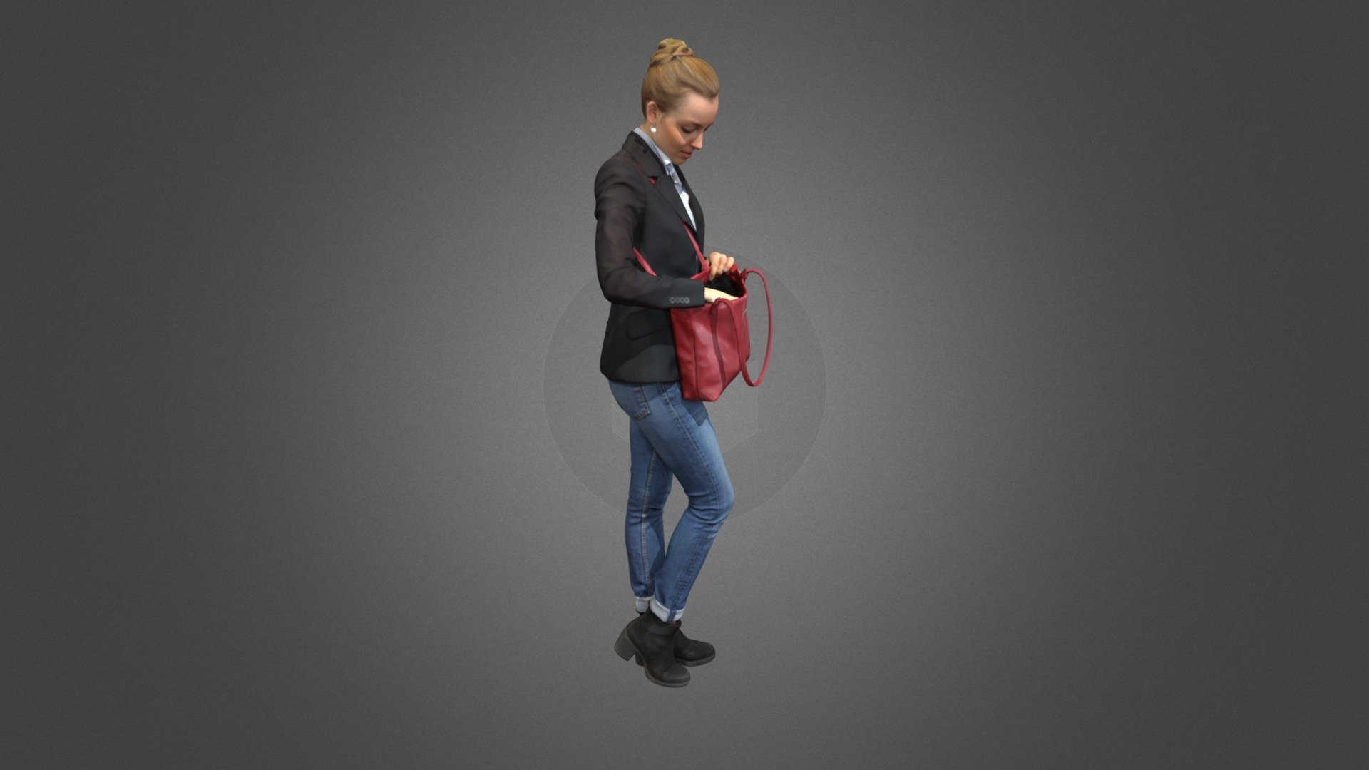 Working lady Alice 
follow for more High poly models - Alice AT Work - 3D model by ZEBandit3D 3d model