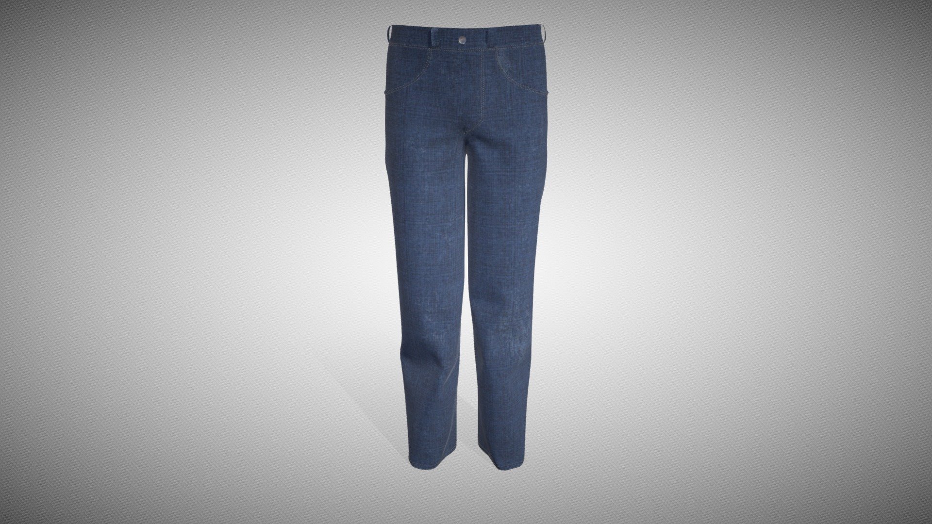 One of the most iconic models of Levi's, made with Marvelous Designer, Substance Painter and love <3 - Levi's 501 Denim Pants - Download Free 3D model by sivayuce 3d model