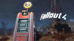 Retro Gas Pump post-apocalyptic, postapocalyptic, blender-3d, jerrycan, gaspump, fallout3, fallout4, electrocactus, fallout-4, substancepainter, substance, asset, blender, lowpoly, blender3d, gameart, gamemodel, fallout, environment