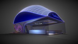 Cyberpunk Gallery event, punk, gallery, ciber, nft, art, lowpoly, digital, shop