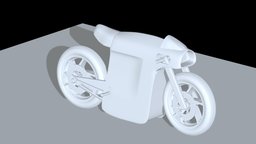 Custom Cafe Racer Motorcycle | CINEMA 4D custom, motorcycle, motorcycles, motorcyclist, motocicleta, caferacer, motorcycle-old, cafe-racer