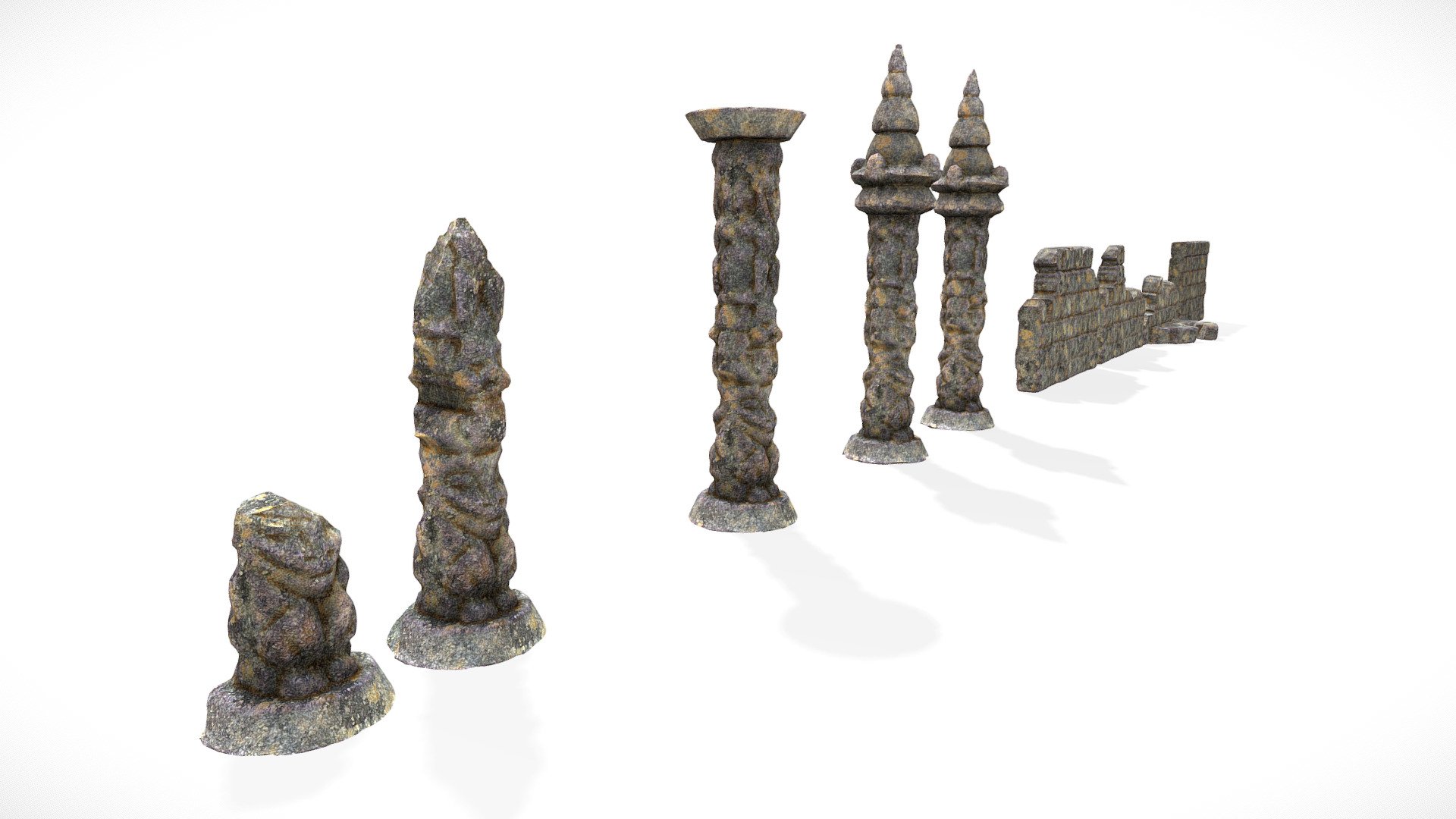 Castle ruin elements -

PBR Materials Created in 3D Coat

Included Textures:




Color / Difuse

Roughness

Metalness

AO (Ambient Oclusion)

www.luciddreamsvisuals.com.ar - Castle Ruin Elements - Buy Royalty Free 3D model by Lucid Dreams (@lucid_dreams_visuals) 3d model