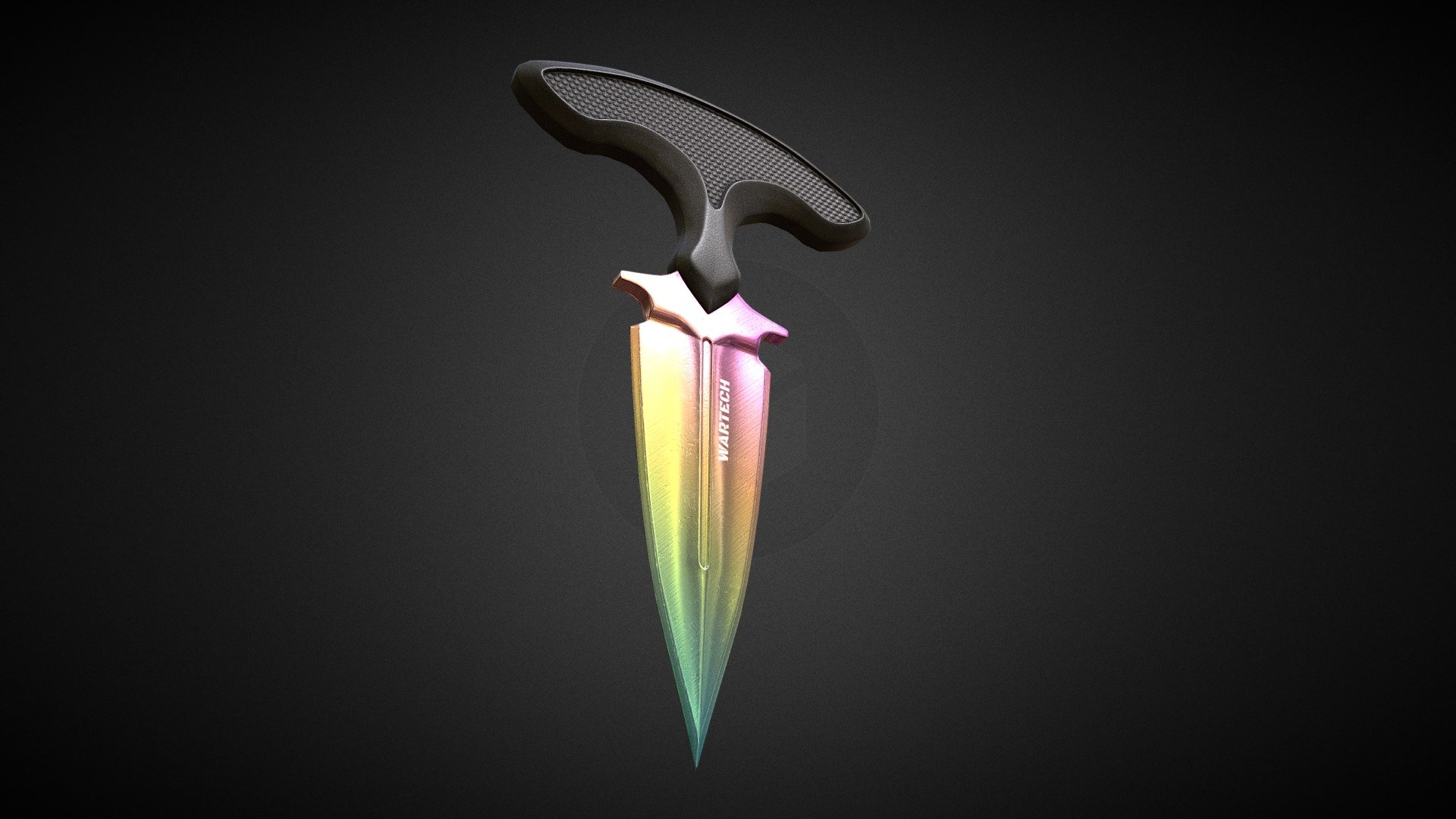 Tutorial here: https://www.youtube.com/channel/UC3R6lDf-Rlb9QW-D3CnhR7w

The model works perfectly in close-ups and high quality renders. It was originally modelled in 3ds Max 16, textured in Substance Painter and rendered with Marmoset Toolbag 3.

What is in the archive: MAX_16; OBJ; FBX ; Textures (2k resolution)

Features: Model resolutions are optimized for polygon efficiency. Model is fully textured with all materials applied. All textures and materials are included and mapped in every format. Autodesk 3ds Max models grouped for easy selection &amp; objects are logically named for ease of scene management. No cleaning up necessary, just drop model into your scene and start rendering. No special plugin needed to open scene.

Textures formats: PNG (2K) - Push Dagger - Tutorial Included - Buy Royalty Free 3D model by ninashaw 3d model