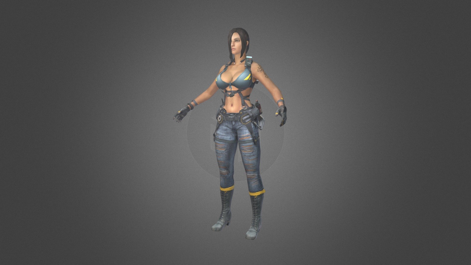 Eden - 3D model by michelvsouza 3d model