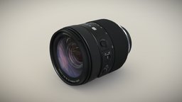 Samsung 16-50mm f/2-2.8 S ED OIS Lens kit, still, photo, dslr, lens, camera, reflex, optic, objective, slr, low-poly, glass, 3d, low, poly, model, digital