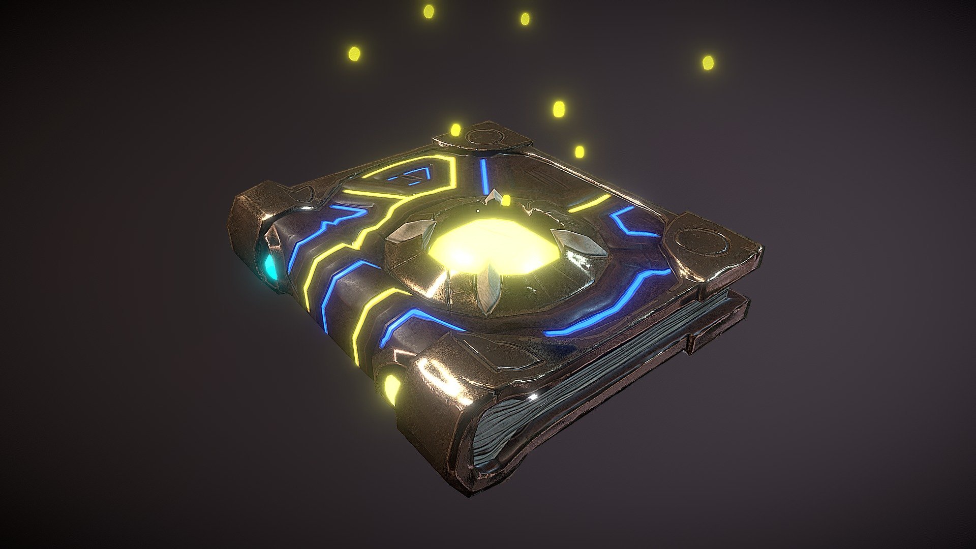 Excercise done with my game design class. 3D Modeler: Maya. HighPoly sculpt: Mudbox. Textured: Substance Painter 3d model