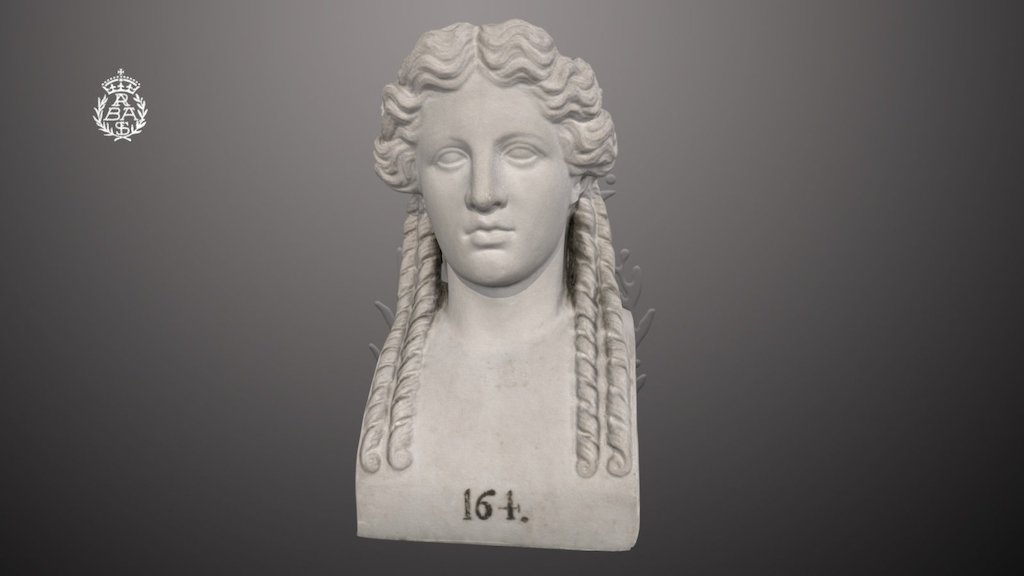Ariadna      

Original de mármol    

Villa de Ariadna    

Estabia    

Inv. V-149 - Herma de Ariadna V-149 - 3D model by Real Academia de Bellas Artes de San Fernando (@rabasf) 3d model