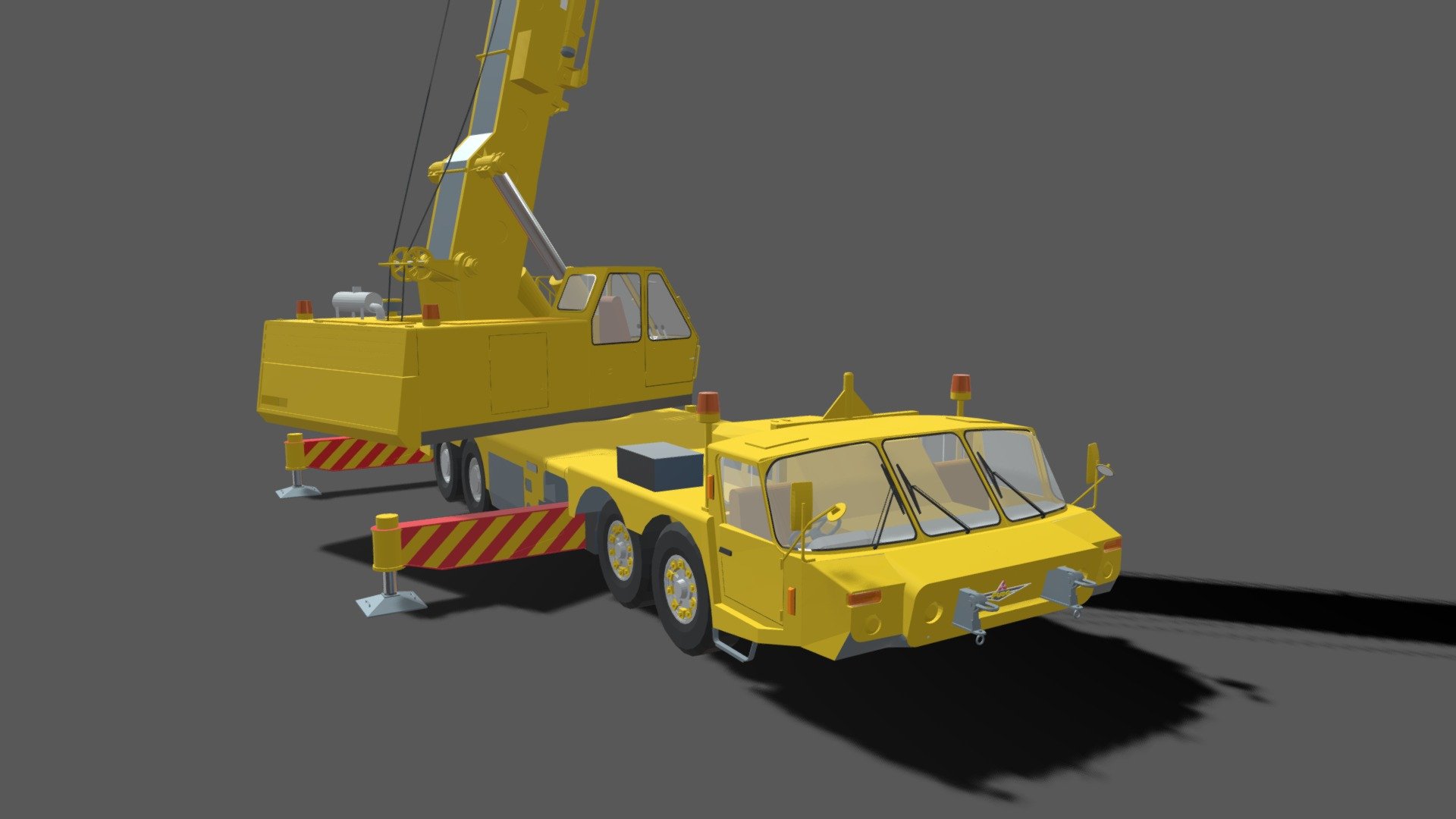 Autocrane 3d model - Autocrane - Buy Royalty Free 3D model by 3DDomino 3d model