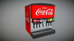 Soda Fountain fountain, coca, cola, soda, coca-cola