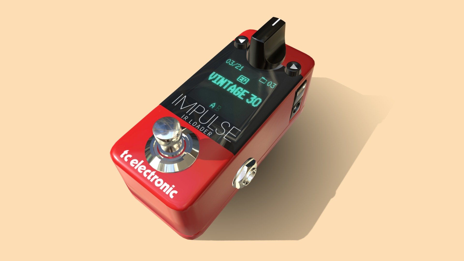 IMPULSE IR by TC ELECTRONIC - IMPULSE IR - 3D model by Davide Specchi (@Davide.Specchi) 3d model