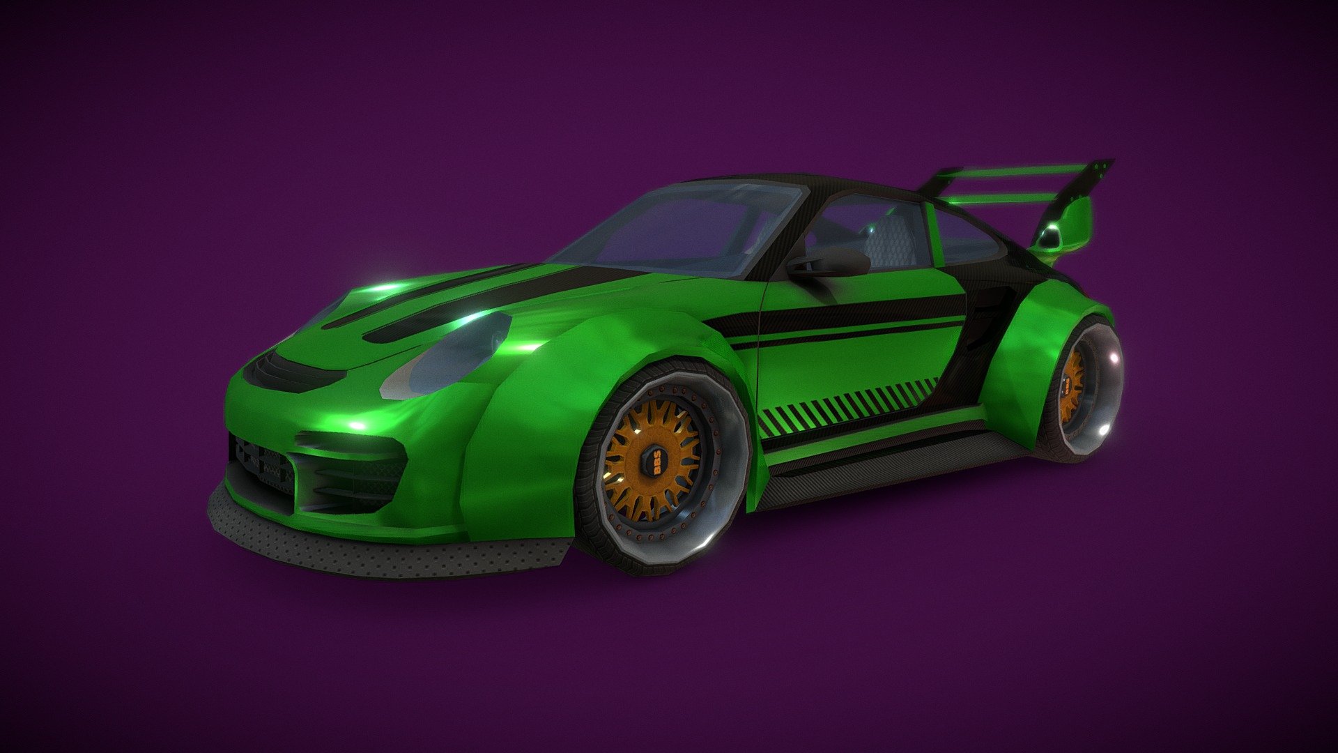 Porsche 911
Create in 3ds Max;

Textured in Substance Painter;



Game-ready 3D model for Unity engine.


Total polycount:




10329 polys;

6251 verts;

Textures - 1024х1024 (png);

My ArtStation - Porsche 911 - 3D model by Yury Misiyuk (@Tim0) 3d model