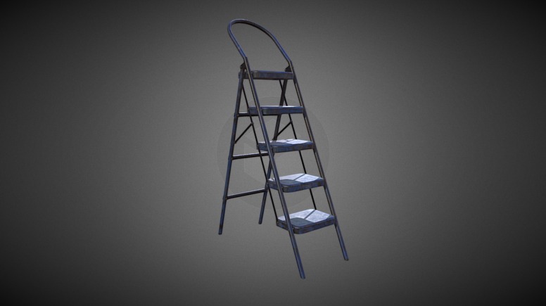 Published by 3ds Max - Ladder - Download Free 3D model by Francesco Coldesina (@topfrank2013) 3d model