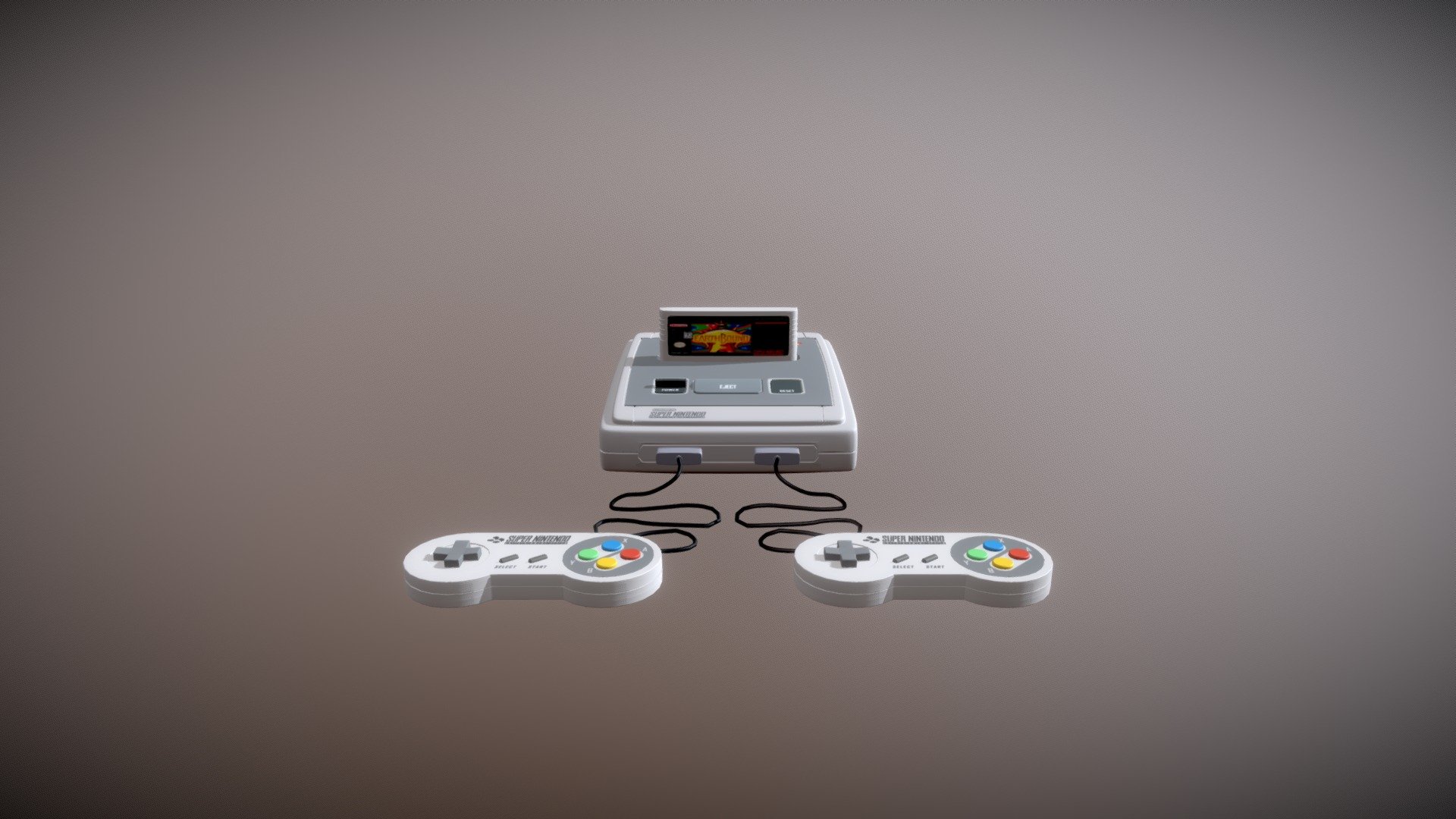 Inspired by Kyan Etemadi
Link: https://www.artstation.com/kyan101 - SNES Console - 3D model by Amin Bile (@AminBile) 3d model