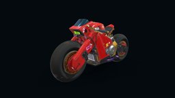 Nightcrawler bike, cyberpunk, nightcrawler, model, futuristic