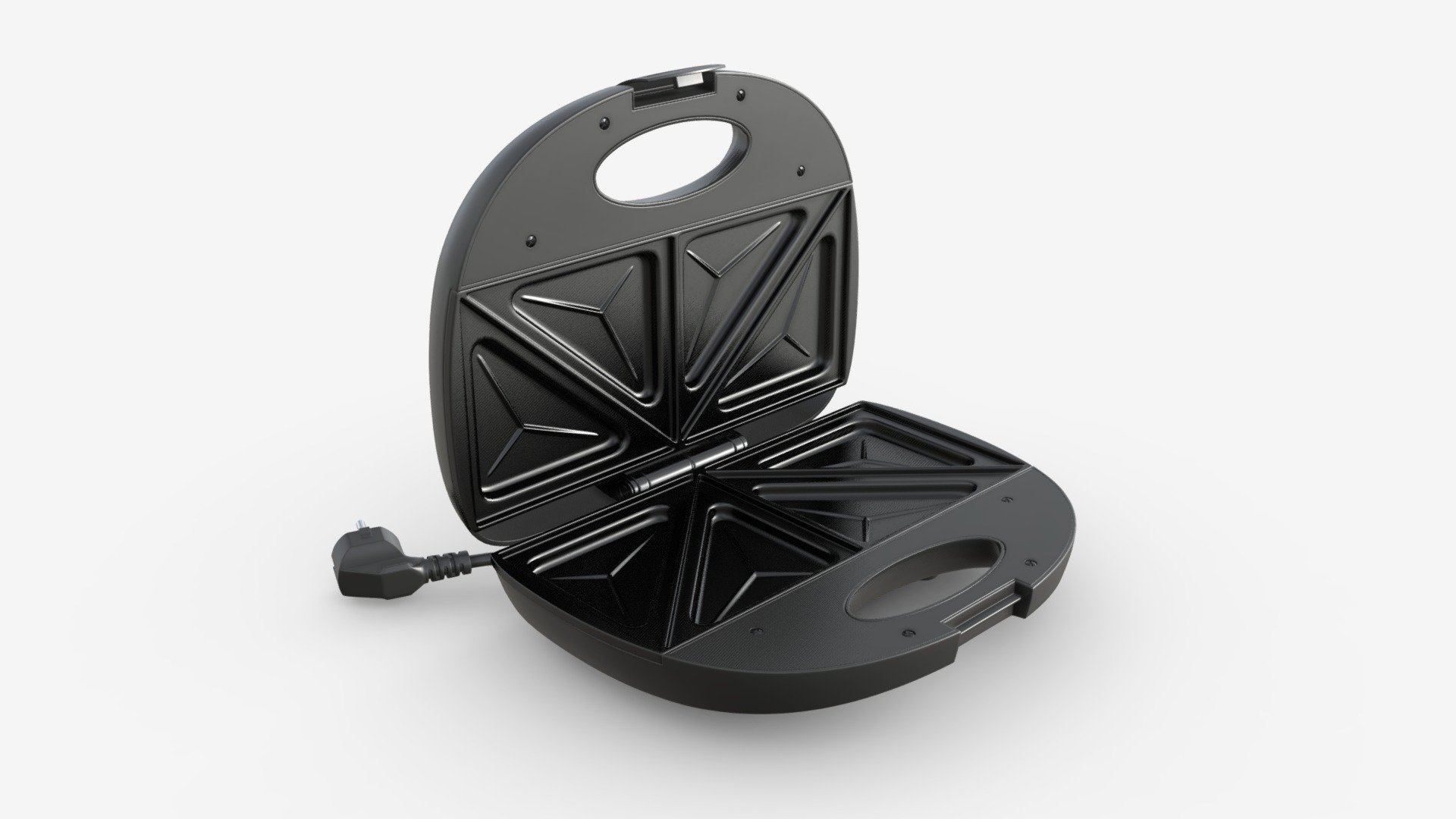 Sandwich-Toaster Open - Buy Royalty Free 3D model by HQ3DMOD (@AivisAstics) 3d model