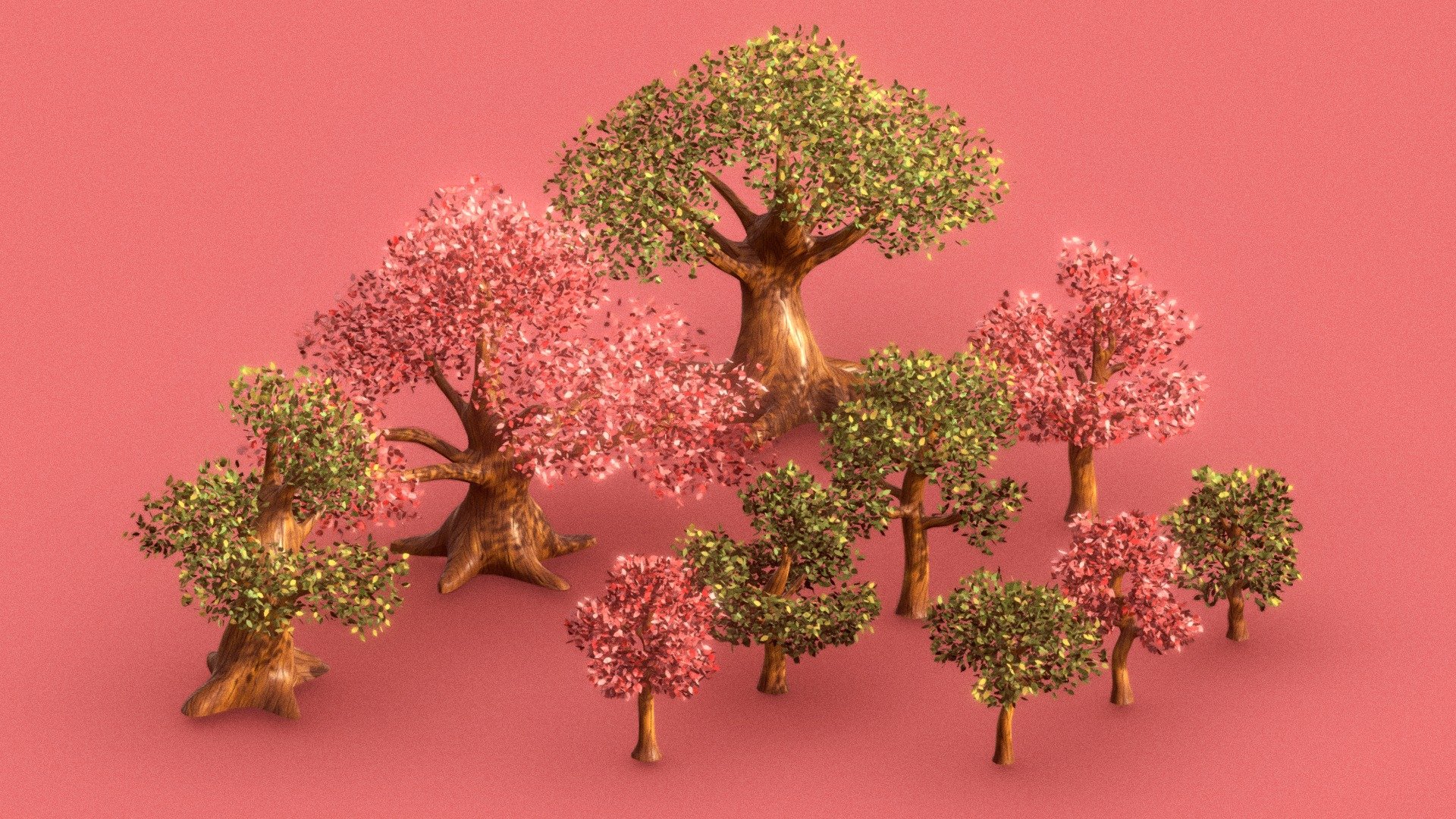 If you post your work on instagram please tag me, I want to see how you use my 3d models. @leo_isidrobyme ༼ つ ◕_◕ ༽ つ - TREE PACK V1 - Buy Royalty Free 3D model by Leo Isidro (@leo.isidro3) 3d model