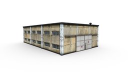 Hangar russian, russia, hangar, old, denlog, building, industrial