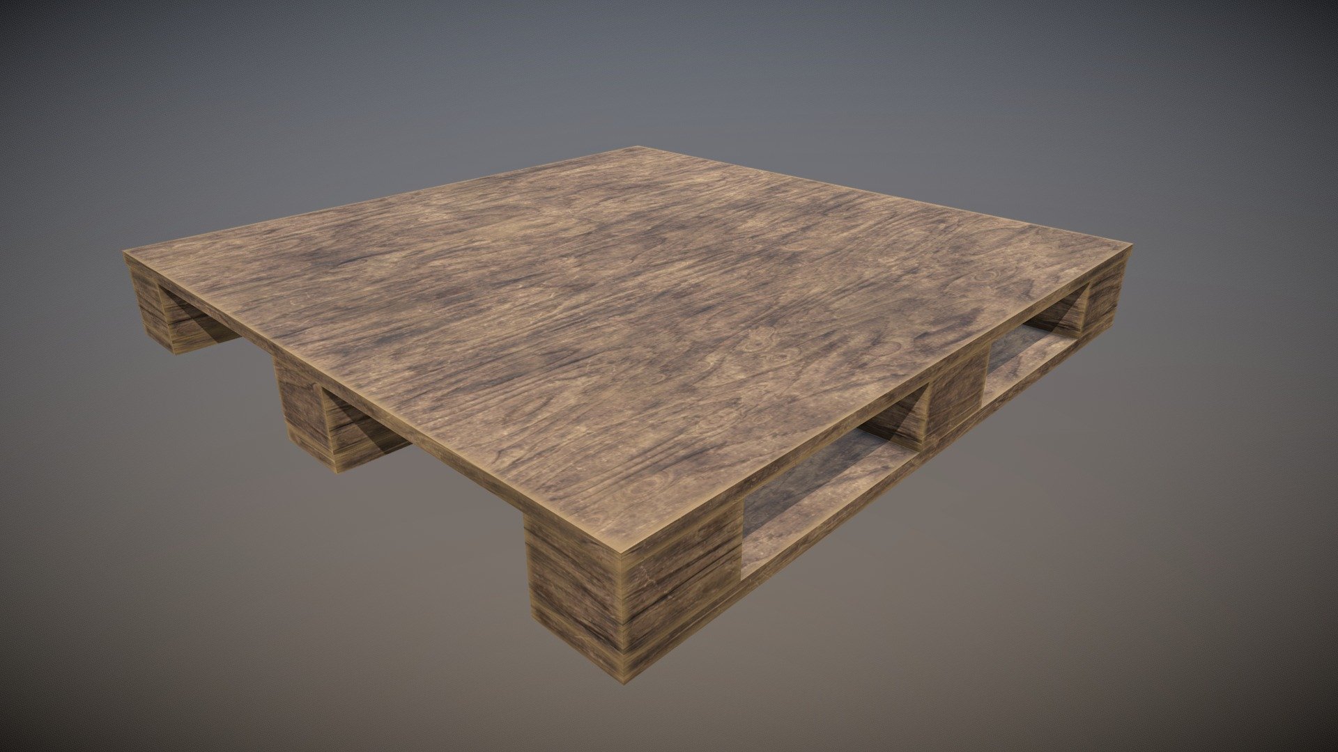 Pallet - 3D model by void_knight 3d model