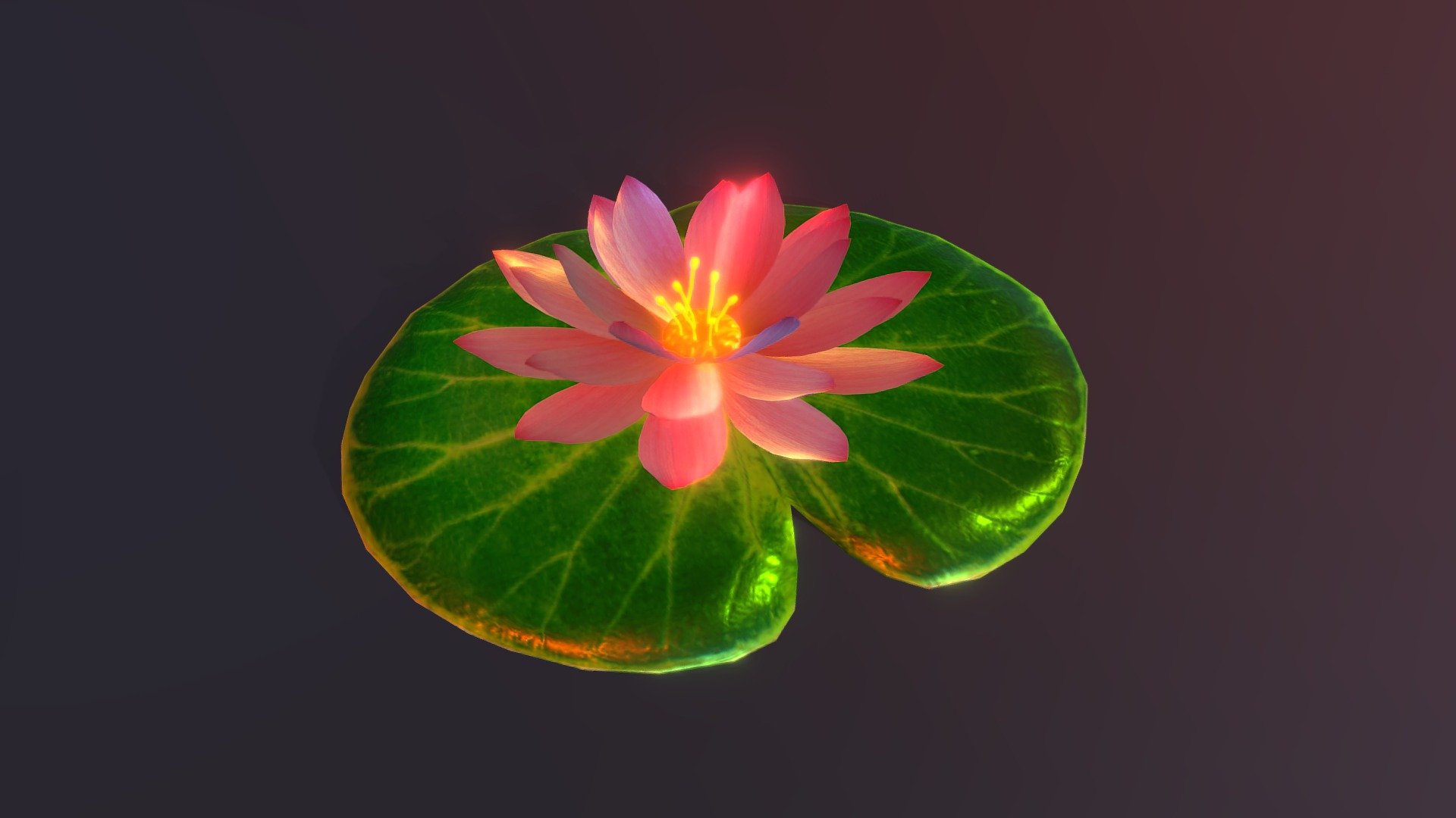 3d low-poly model
maded in Blender 2.81
rigged and animated with bones
the Blender file have particle systems - Lotus Animation - Buy Royalty Free 3D model by pinotoon 3d model