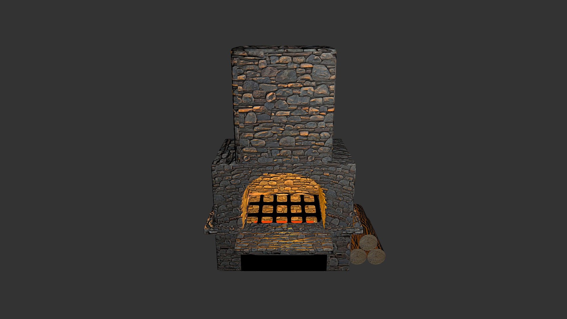 a Blacksmith Furnace - Blacksmith Furnace - 3D model by Hansel Tonna (@crackdark15) 3d model