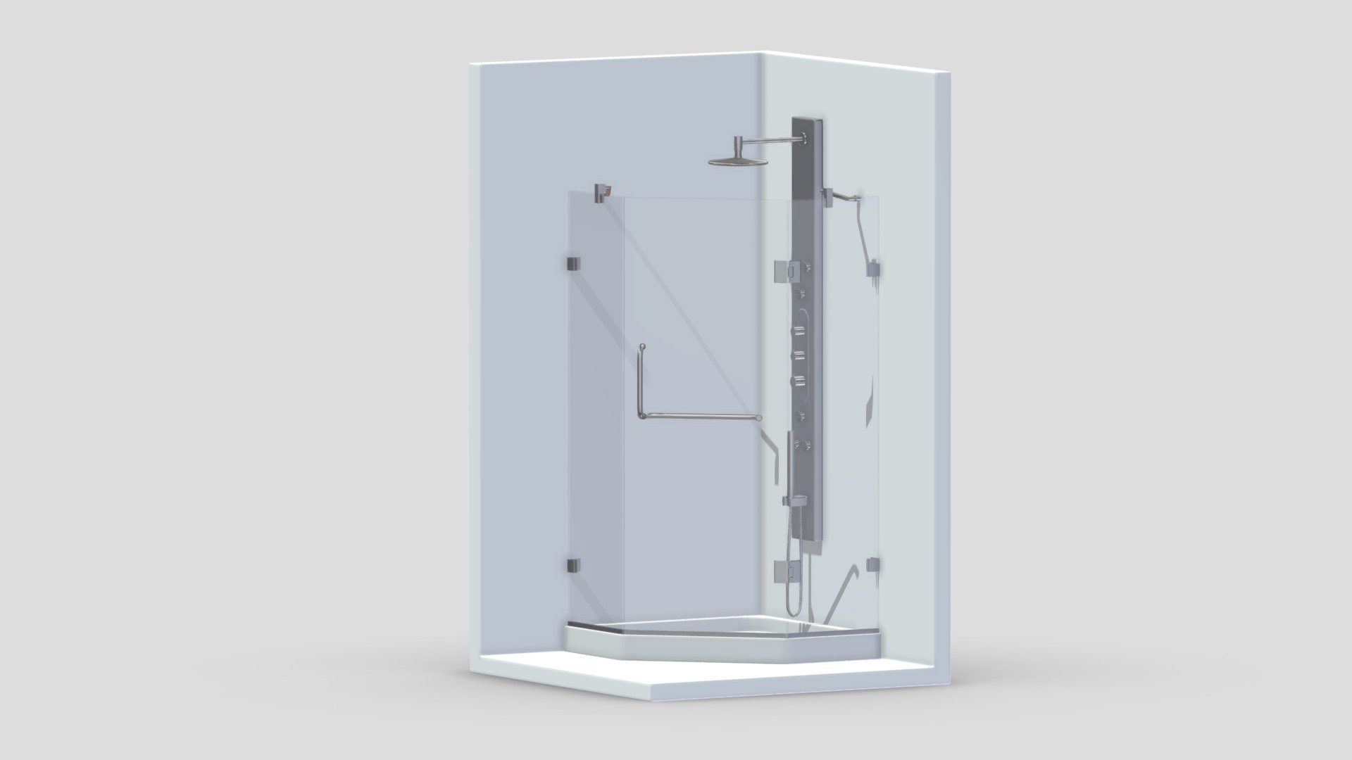 Hi, I'm Frezzy. I am leader of Cgivn studio. We are a team of talented artists working together since 2013.
If you want hire me to do 3d model please touch me at:cgivn.studio Thanks you! - Vigo Piedmont With Left Drain Base Shower - Buy Royalty Free 3D model by Frezzy3D 3d model