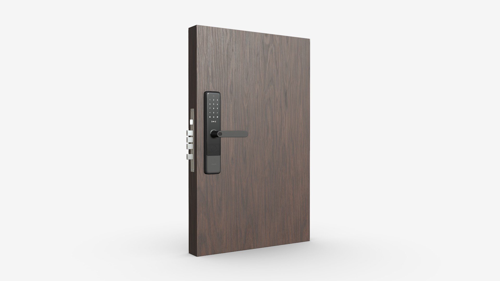 Xiaomi Aqara N200 Smart Door Lock Black - Buy Royalty Free 3D model by HQ3DMOD (@AivisAstics) 3d model