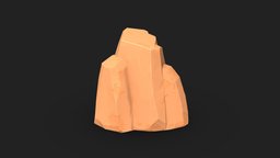 Rock | Sandstone | Desert canyon, desert, mountain, sandstone, lowpoly, stone, rock, noai