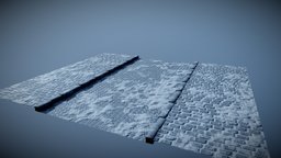 Snowy Pavement Tile