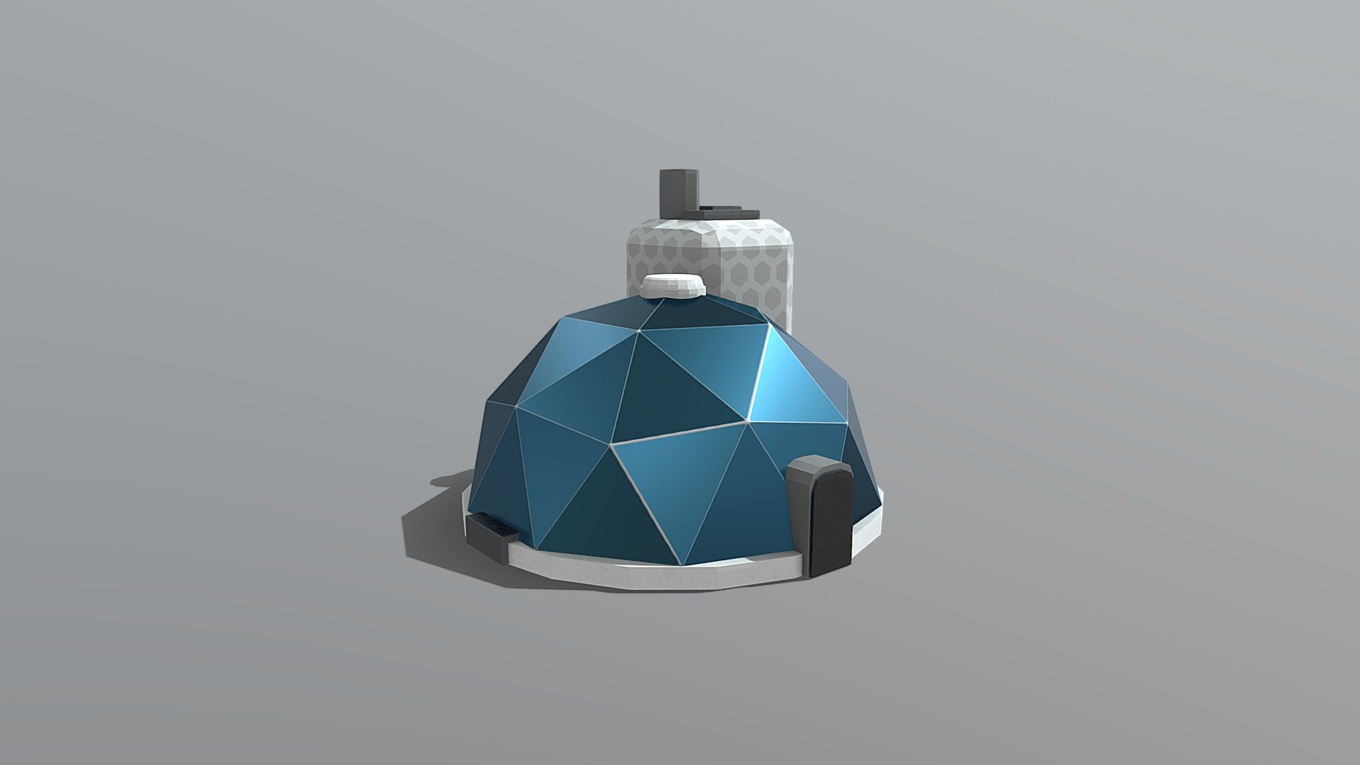 This is a Low Poly Medium Sized Habitat that was made in Blender and textured in Substance Painter for a small Project I'm working on 3d model