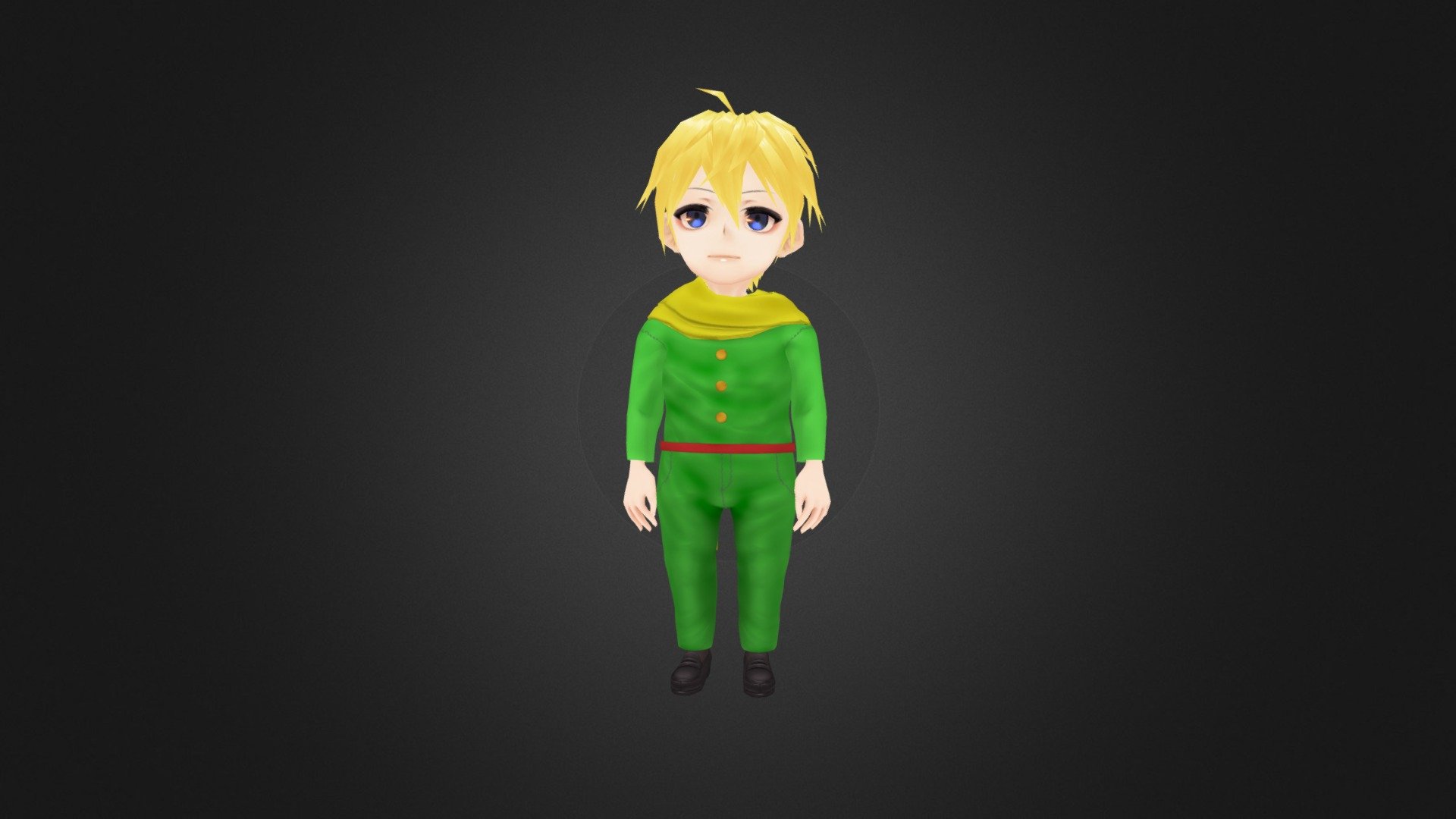 Spanish

Este modelo 3D del personaje principal del cuento &ldquo;El Principito