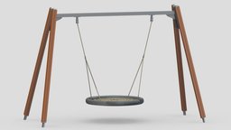 Lappset Birds Nest Swing tower, frame, bench, set, children, child, gym, out, indoor, slide, equipment, collection, play, site, vr, park, ar, exercise, mushrooms, outdoor, climber, playground, training, rubber, activity, carousel, beam, balance, game, 3d, sport, door