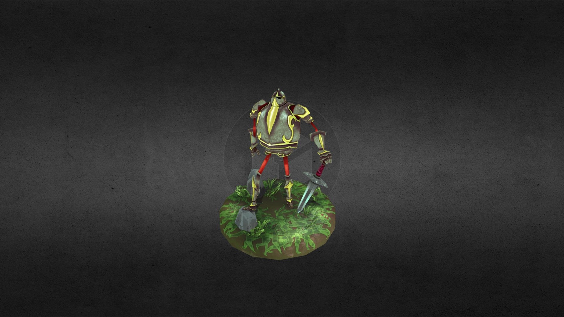 Caballero - 3D model by luyssport 3d model