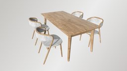 Dining Table Set modern, seat, furniture, table, furnishing, seating, interior-design, wood-chair, dining-table, furniture-set, kitchen-chair, dining-chair, kitchen-set, kitchen-table, wood-table, dining-set, chair, interior, table-set, soft-chair, dining-interior