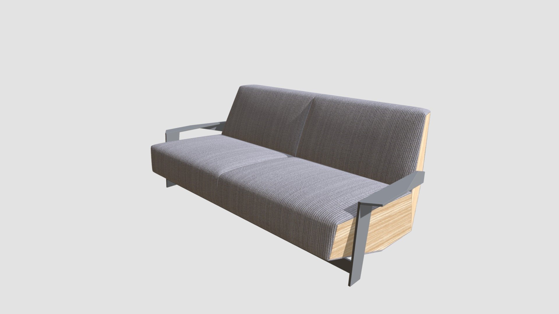 Highly detailed 3d model of sofa with all textures, shaders and materials. It is ready to use, just put it into your scene 3d model