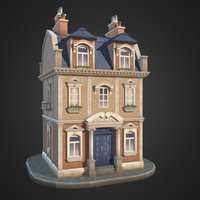 Modular Multistory Building exterior, buildings, houses, apartment, unityassetstore, house, modular, environment