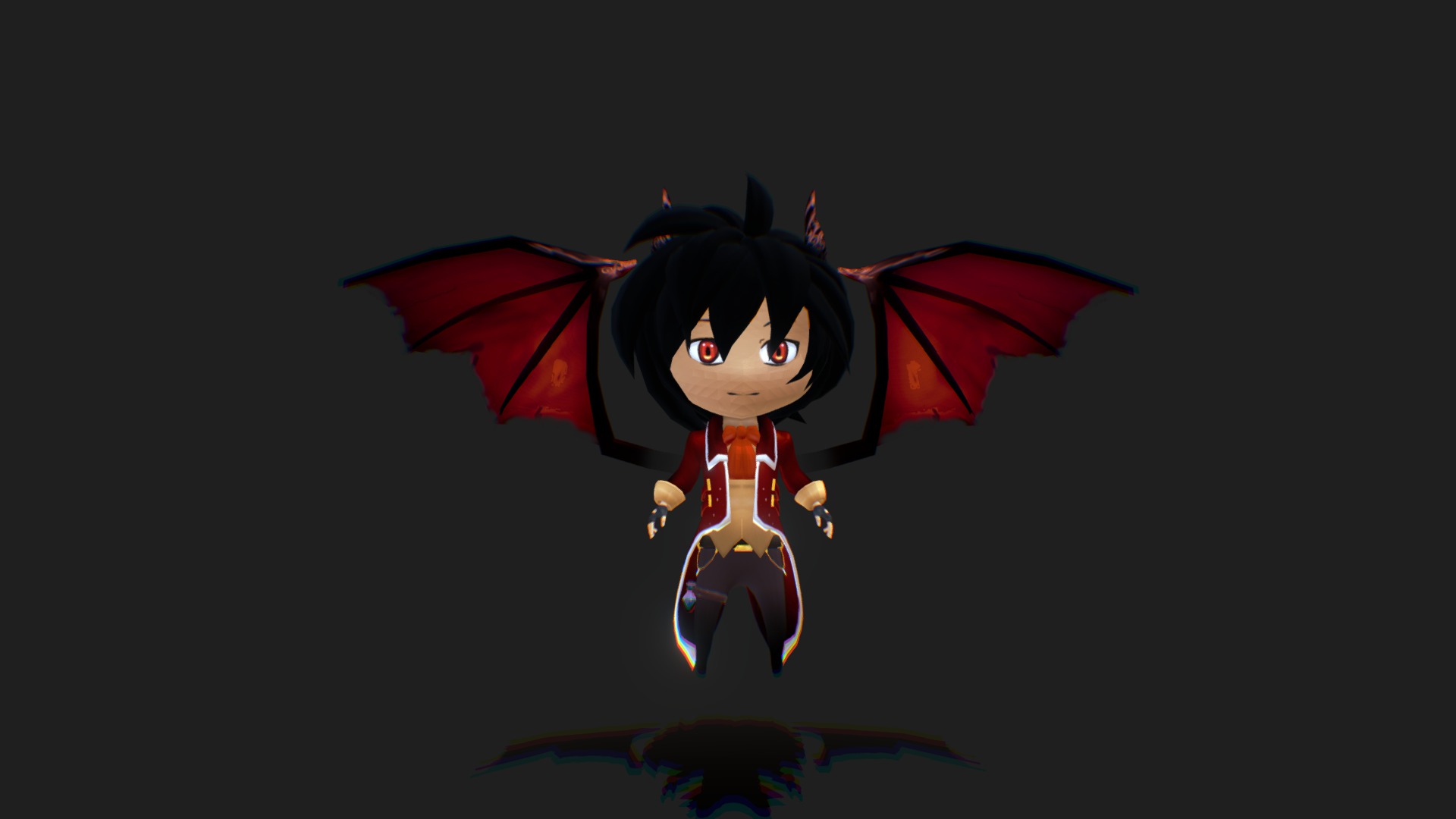 Deo-Demon Chibi - Deo-Demon Chibi - 3D model by ぢ (@dipesh) 3d model
