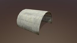 Steel Arch Barn arch, barn, cities, skylines, citiesskylines, steel, drednorzt