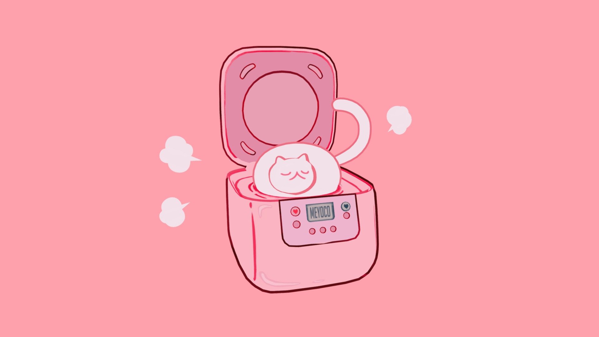 Had to model it because it's cute and there's cat <3 
Based on @_Meyoco  illustration

www.instagram.com/meyoco

My Twitter: @Owakita_ - Cat Rice - 3D model by Elora Pautrat (@EloraP) 3d model