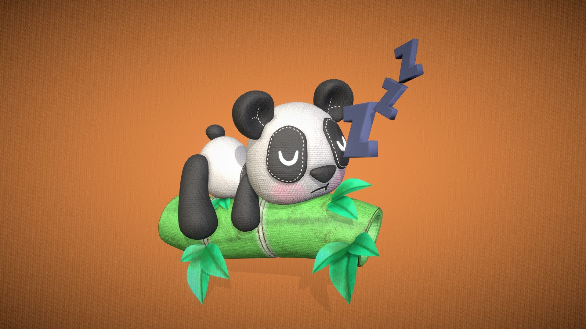 Using the power of Blender and Substance Painter, I was able to bring this adorable panda to life with stunning detail and textures. From the fluffy fur to the cute facial features, every aspect of this model was carefully crafted to create a lifelike representation of a lovable creature.

Whether you're a fan of pandas or just appreciate the art of 3D modeling, this lazy panda is sure to bring a smile to your face. So why not take a closer look and see for yourself? 😊 - 3D lazy panda! 🐼💤 - Buy Royalty Free 3D model by Buzz (@mkhawasawala.21) 3d model