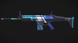 Series 2 // SCAR-H rifle, scar, scar-h, vgo, vgodesign