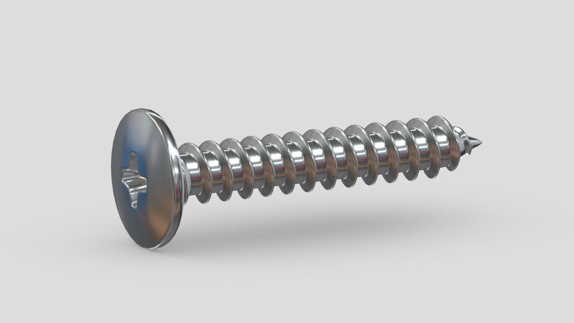 Hi, I'm Frezzy. I am leader of Cgivn studio. We are a team of talented artists working together since 2013.
If you want hire me to do 3d model please touch me at:cgivn.studio Thanks you! - Sheet Metal Screw - Buy Royalty Free 3D model by Frezzy3D 3d model