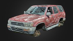 1992-1995 4Runner [Scan] automobile, suv, junkyard, toyota, 1995, 1992, 1993, 1994, 4runner, photoscan, photogrammetry, car