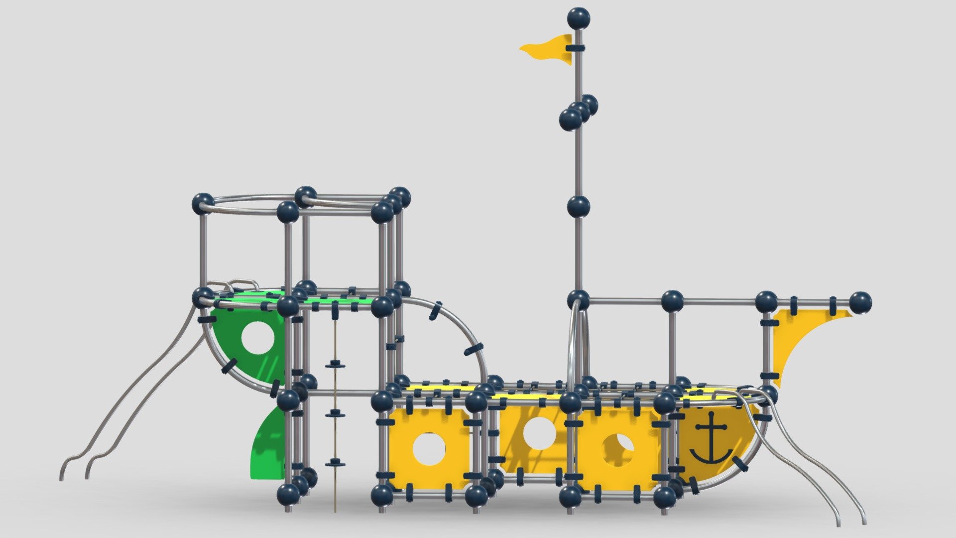 Hi, I'm Frezzy. I am leader of Cgivn studio. We are a team of talented artists working together since 2013.
If you want hire me to do 3d model please touch me at:cgivn.studio Thanks you! - Lappset Carraxx Play Ship - Buy Royalty Free 3D model by Frezzy3D 3d model